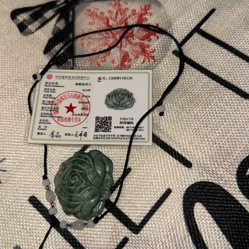 Guizhou Cui rose pendant‎